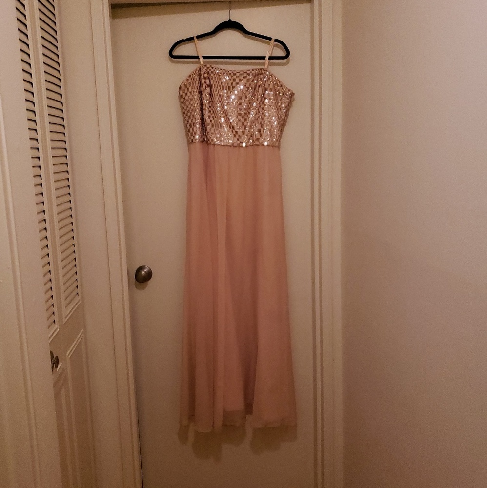 Blush pink dress